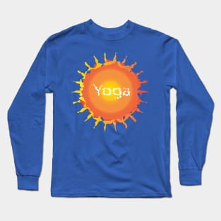 Sun Hot Yoga Long Sleeve T-Shirt